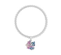 Disney Bracciale estensibile con ciondolo Stitch & Angel