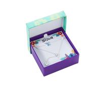 Disney Bracciale Lilo e Stitch in Argento per Bambine, Misura 18 cm Regolabile