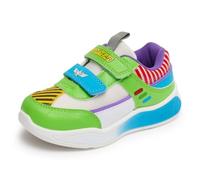 Disney Buzz Lightyear Scarpe da ginnastica per bambini Toy Story Scarpe sportive Buzz Dress Up Scarpe da ginnastica, Multi, 12 UK Child