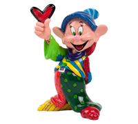 Disney By Britto Dopey grande statuetta realizzata a mano in resina di pietra di