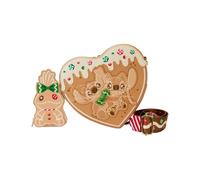 Disney By Loungefly Borsa A Tracolla Lilo & Stitch Angel E Stitch Gingerbread Heart Loungefly