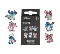 Disney by Loungefly Enamel Pins Blind Box Stitch and Angel Display (12)