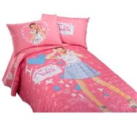 Disney Caleffi Copriletto Primaverile Singolo violetta Fuxia in Cotone - 48397