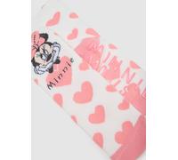 DISNEY, Calze Da Bambina In Misto Cotone Elasticizzato Con Stampa Minnie, Multicolor, Taglia: 28/30