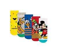 Disney Calzini Confezione da 5 per Ragazzi Mickey Mouse Multicolore 31-36