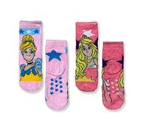Disney Calzini Principesse Antiscivolo Set 2 Paia Bimba Filato Pelo Lungo 3336