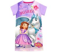 Disney Camicia da Notte delle Ragazze Sofia la Principessa Sofia The First Viola 2-3 Anni