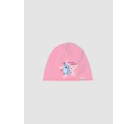 DISNEY, Cappello Rosa In Cotone Elasticizzato Jersey Con Stampa Lilo & Stitch Per Bambina, Rosa, Taglia: 54