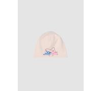 DISNEY, Cappello Rosa In Cotone Elasticizzato Jersey Con Stampa Lilo & Stitch Per Bambina, Rosa, Taglia: 54