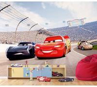 Disney Decorazione Muro Foto Parati Originale Auto Saetta Mcqueen Bufera Rancing