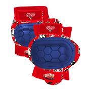 Kit con gomitiere e ginocchiere Disney Cars da bambino. Taglia XS (3-6 anni) DIS