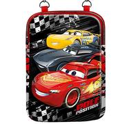 Disney Cars 3 Pole-Borsa a Tracolla Tablet, Nero, 20 x 29 cm