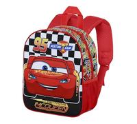 Disney Cars 3 Racer-Zainetto 3D Elite, Rosso, 25 x 30 cm, Capacità 7 L