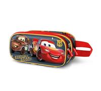 Disney Cars 3 Ready-Astuccio 3D Doppio, Rosso, 22 x 10 cm