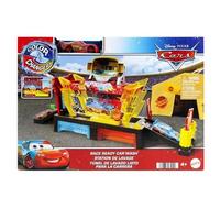 Mattel JBM70 Disney Pixar CARS Autolavaggio Corsa Cambia Colore con rampa, vasc