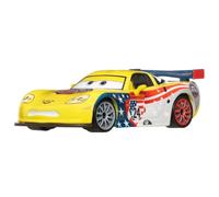 Disney Cars Mattel 2025 - Molle di raffreddamento in pressofusione, scala 1:55, Race & Rescue Jeff Gorvette