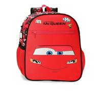 Joumma Disney Cars Mcqueen Rosso Zaino Casual Rosso 27x33x11 cm Poliestere