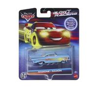 Disney Cars Pixar Veicolo giocattolo Ramon Glow Racer per bambini dai 3 anni in poi