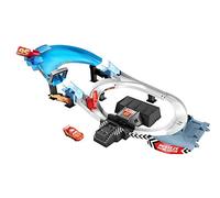 Disney Cars- Playset Pista Scontri Doppia Rust-Eze, con Veicolo Saetta McQueen, Giocattolo per Bambini 4+Anni, Imballaggio sostenibile, GRJ50