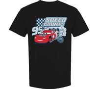 Disney Cars Speed Counts ufficiale Uomo maglietta unisex