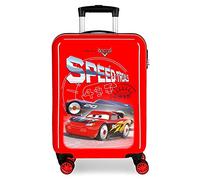 (TG. 38x55x20 cms) Disney Cars Speed Trails, Trolley Rigido Cabina 55m Ragazzo,