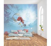 Disney Carta da Parati Murale 249x279cm Tessuto Non Ariel Under The Mare Bambina
