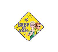 Disney Cartello di Avvertimento Baby ON Board - Frozen - 9611