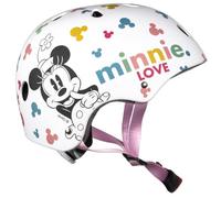 DISNEY Casco da bicicletta SICURO per bambine, per bicicletta, SPORTIVO, REGOLABILE 52-56 cm (DISNEY Minnie Mouse 2)