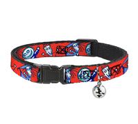 Disney Cat Collar, Breakaway Collar with Bell, The Nightmare Before Christmas Lo