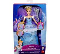 Disney Cenerentola bambola interattiva abito da ballo magico con luci e suoni