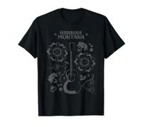 Disney Channel Hannah Montana Floral Guitar Maglietta