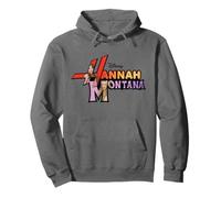 Disney Channel Hannah Montana Logo Felpa con Cappuccio