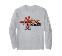 Disney Channel Hannah Montana Logo Maglia a Manica
