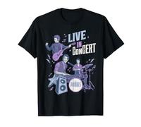 Disney Channel JONAS Live in Concert Throwback Band Maglietta