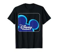 Disney Channel Official Mickey Mouse Blue Retro 2000s Logo Maglietta