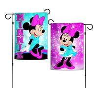 Disney Character - Bandiera da giardino su 2 lati, 31,8 x 45,7 cm, multicolore