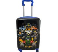 Disney Charcter - Valigia rigida da 50,8 cm, per ragazzi e ragazze, carina e resistente, con ruote girevoli, 50,8 x 30,5 x 20,3 cm, Monster Jam 50,8 cm, Hard Luggage, Bagaglio rigido da 20 pollici