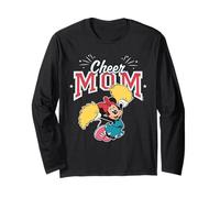 Disney Cheer Mom Cheerleading Team Competition Minnie Mouse Maglia a Manica