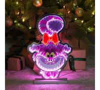 Disney Cheshire Cat 3D Infinito Luce 40cm LED Spina Decorazione di Natale