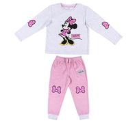 Pigiama Manica Lunga Velour Cotton Minnie ROSA - 4 Anni | FEMMINA CERDà