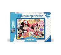 Ravensburger 12004136 - Puzzle in viaggio con Topolino e Minnie, per bambini a partire dagli 8 anni, con 200 pezzi in formato XXL