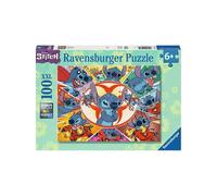 Disney Children's Jigsaw Puzzle Xxl Stitch: In My World (100 Pezzi) Ravensburger