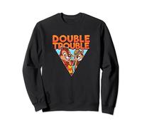 Disney Chip And Dale Orange Double Trouble Triangle Felpa