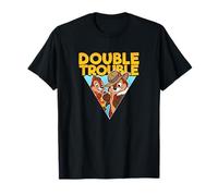 Disney Chip And Dale Yellow Double Trouble Triangle Maglietta