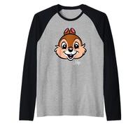 Disney Chip Big Face Chip 'n Dale Chipmunk Trip Matching Maglia con Maniche Raglan