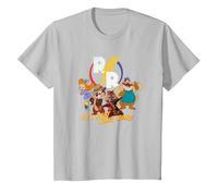 Disney Chip ‘N Dale Rescue Rangers Maglietta, Bambini, Argento, 3 anni