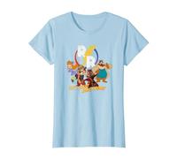 Disney Chip ‘N Dale Rescue Rangers Maglietta, Donna, Celeste, 3XL