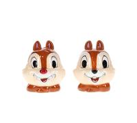Disney Chip 'n' Dale - Set di 2 contenitori per sale e pepe in ceramica
