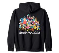 Disney Classic Characters Family Trip 2026 Matching Vacation Felpa con Cappuccio