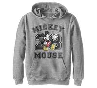 Disney Felpa Mickey Mouse Collegiate Classic Bambino Heather Grigio 7/8